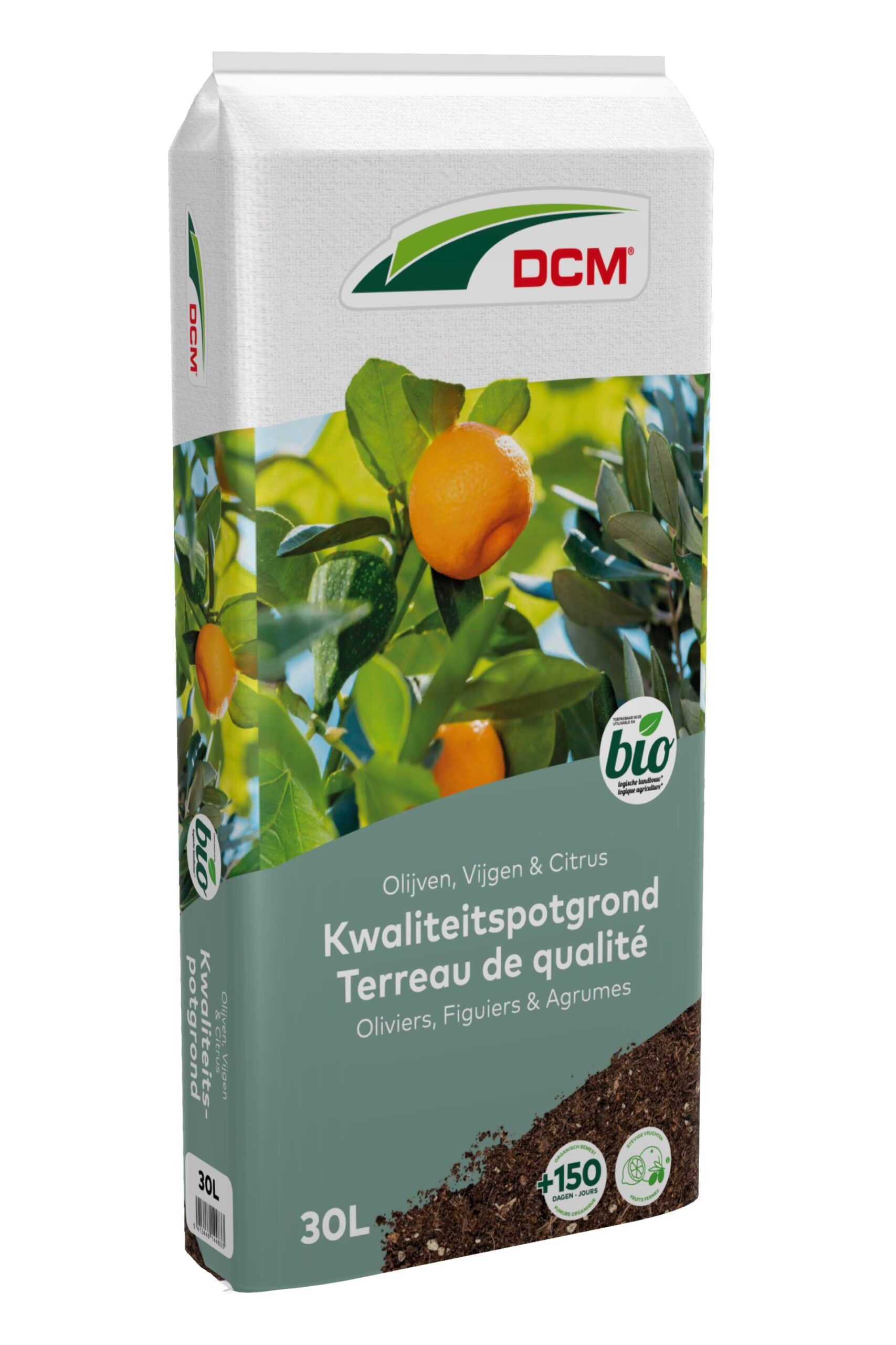 DCM potgrond voor olijf, vijg en mediteranne planten 30 ltr - Tuin en