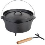 3 poot barbecue kampvuur pan (Dutch Oven)