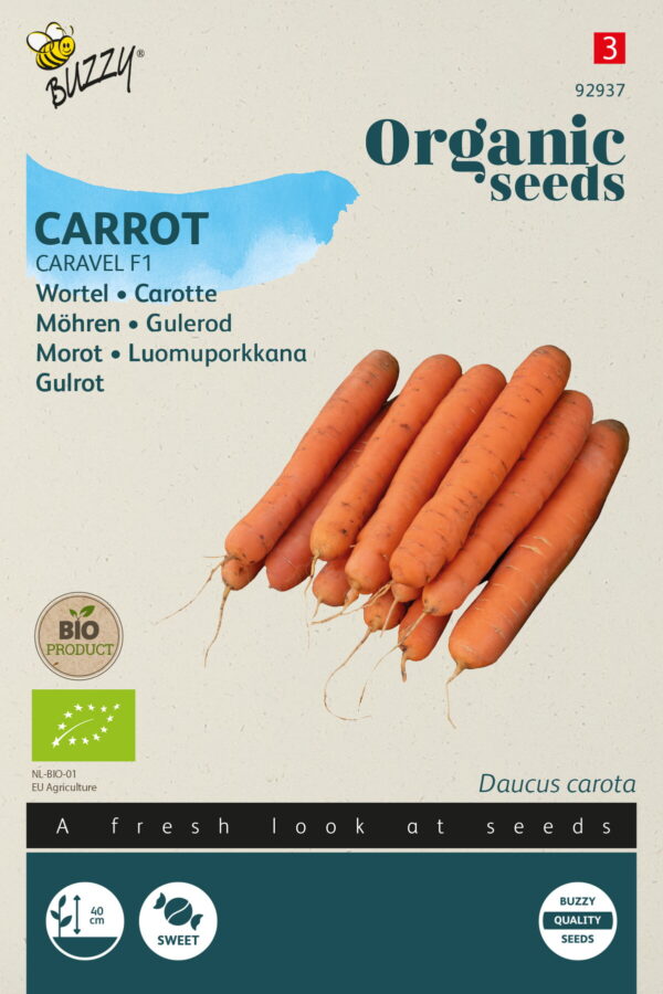 organic wortel caravel F1 92937